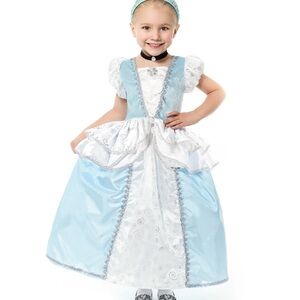 Little adventures Cinderella dress with Crown!
